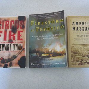 True history books,  three.  Exciting reading.